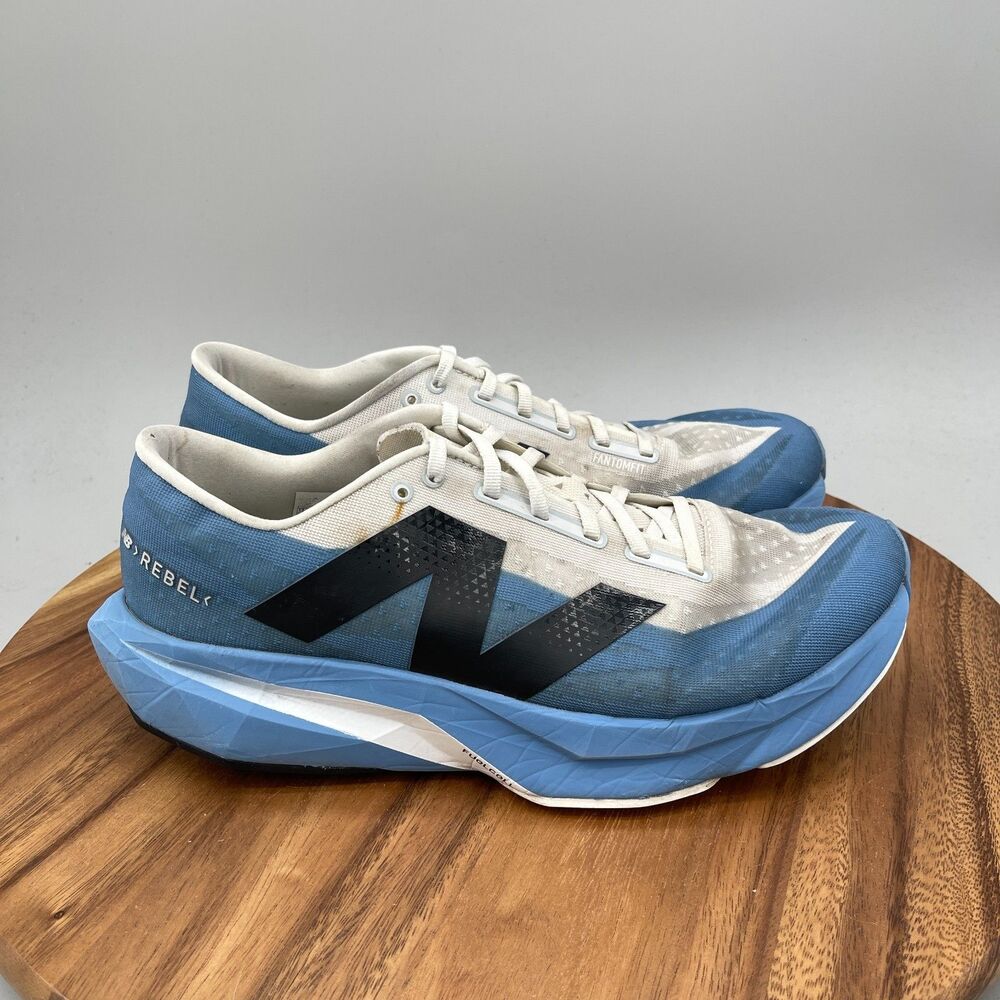 New Balance FuelCell Rebel v4 Shoes Mens Size 12 D Blue Running Comfort Walking